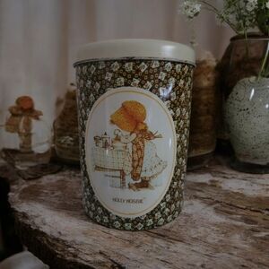 Vintage 1970's Cheinco Holly Hobby tin canister